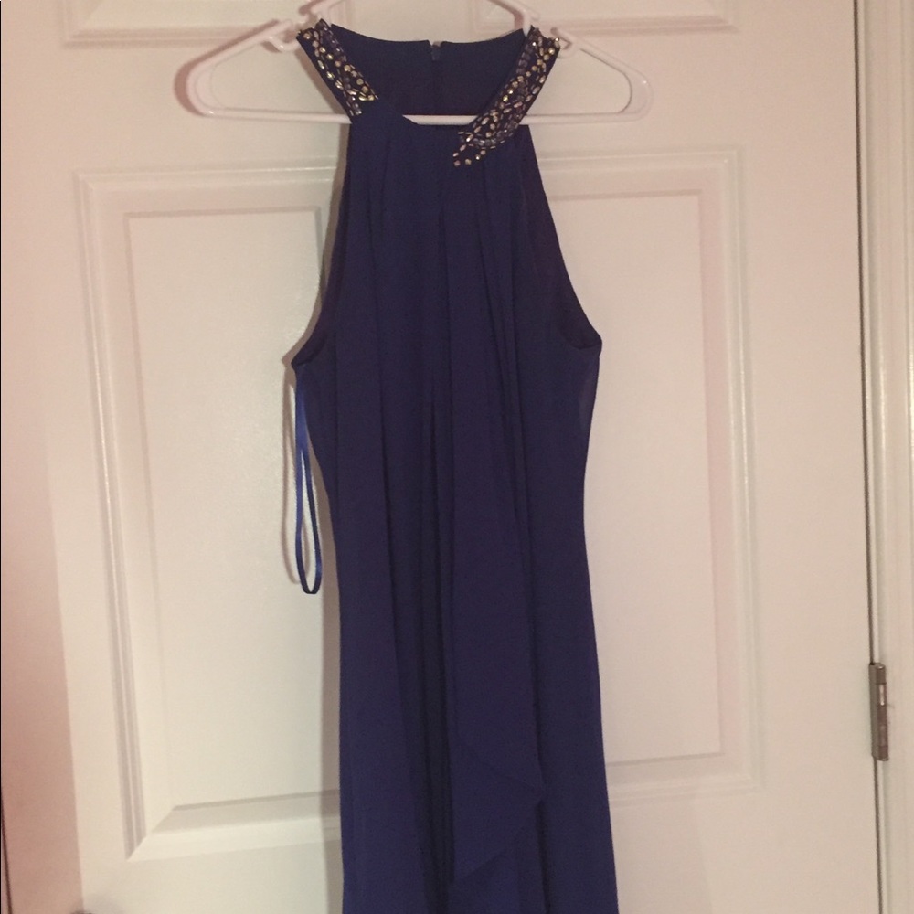 Blue dress